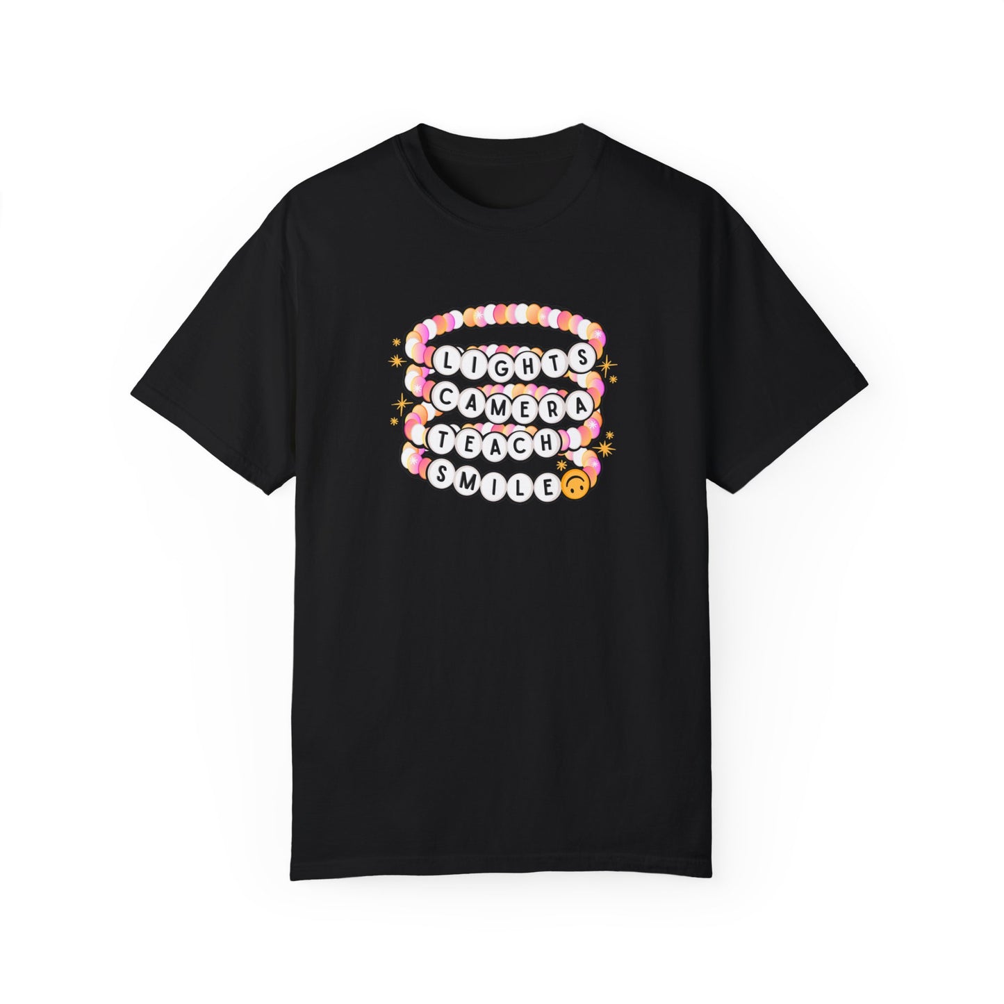 Lights Camera Teach Smile TTPD Shirt for Teachers - Latchkey