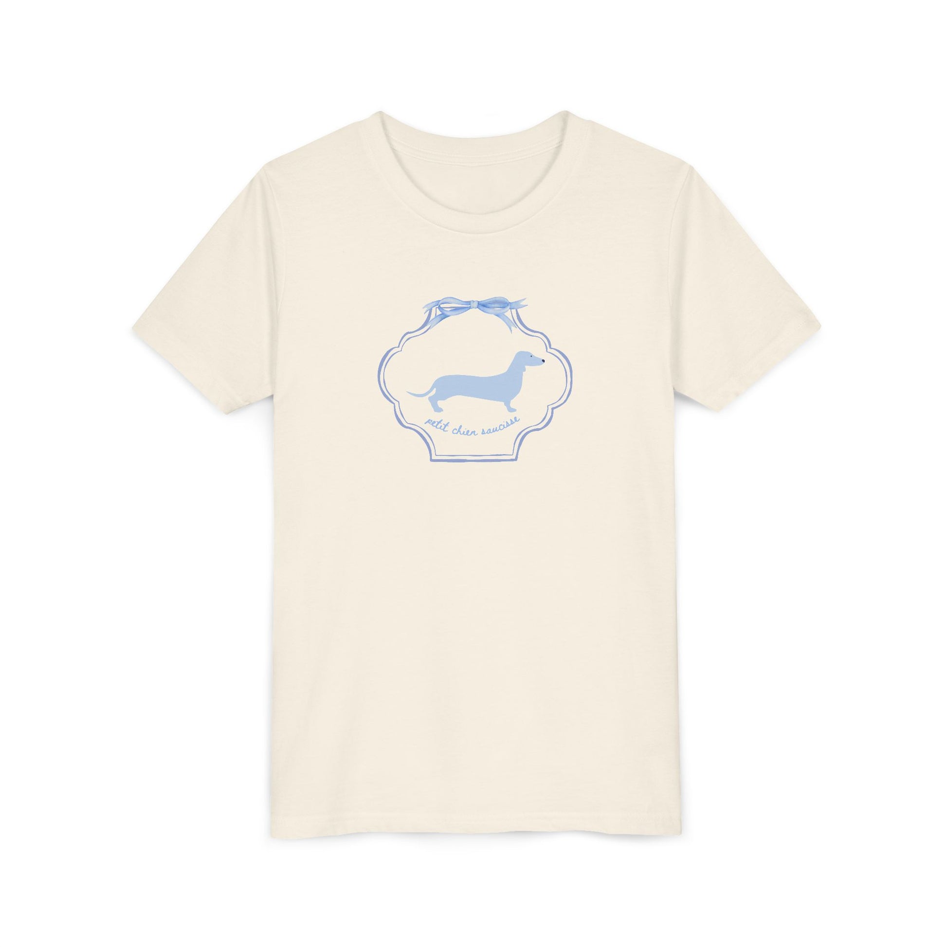 Le Petit’ Dachshund Coquette Youth Tee - Latchkey 