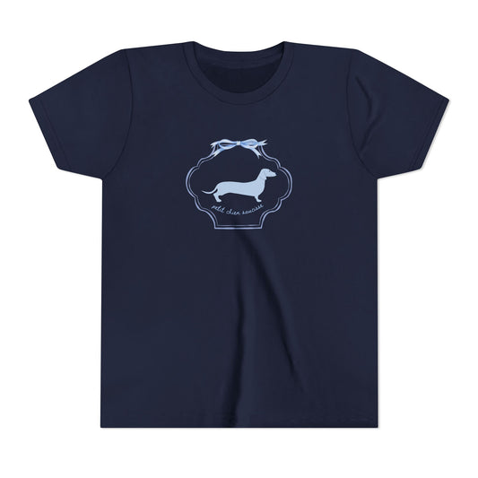 Le Petit’ Dachshund Coquette Youth Tee - Latchkey 