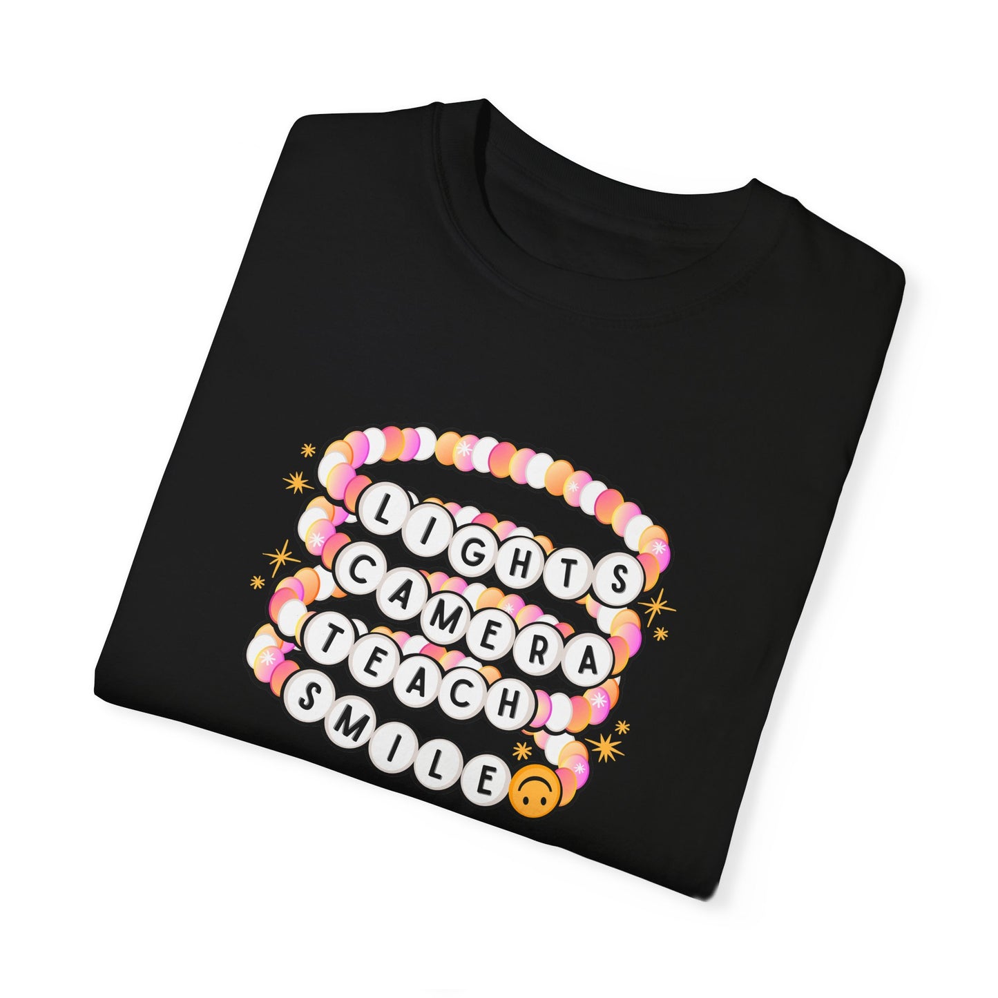 Lights Camera Teach Smile TTPD Shirt for Teachers - Latchkey