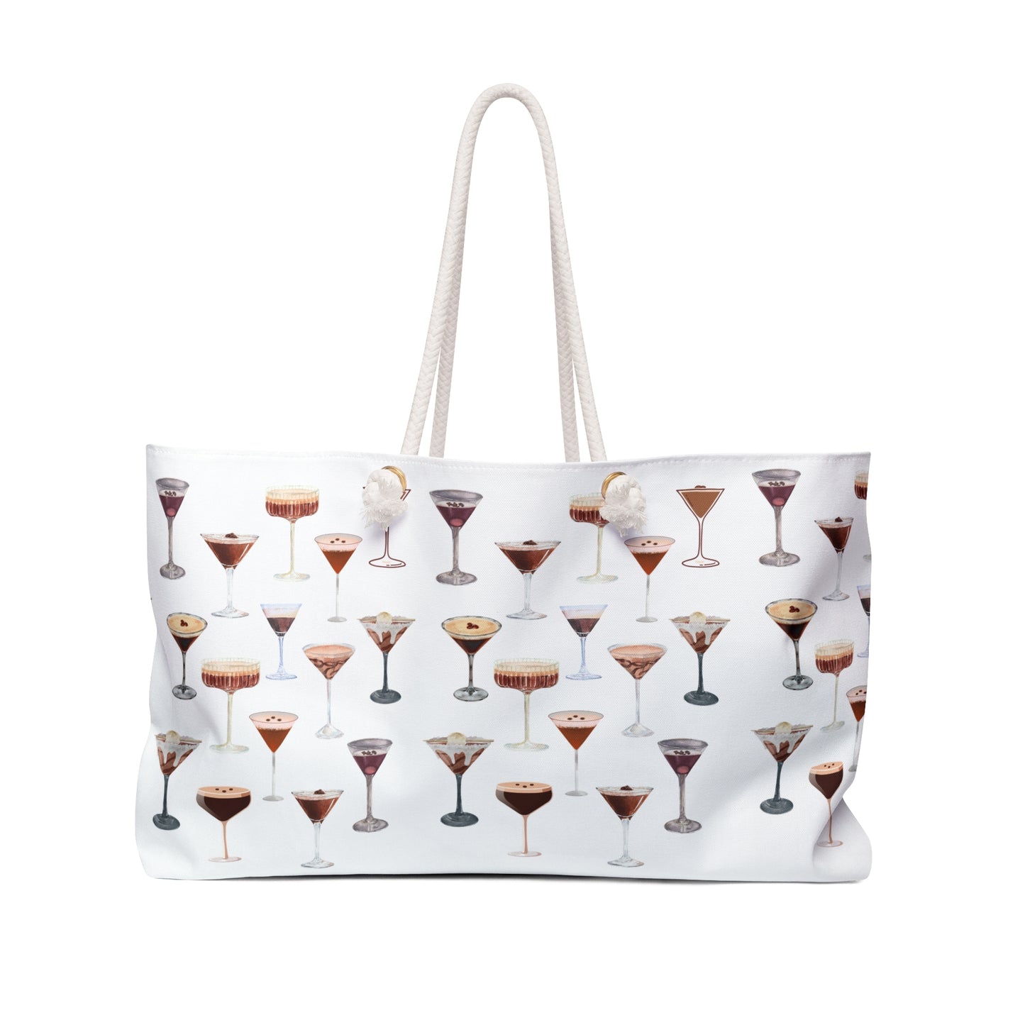 Espresso Martini Print Weekender Bag