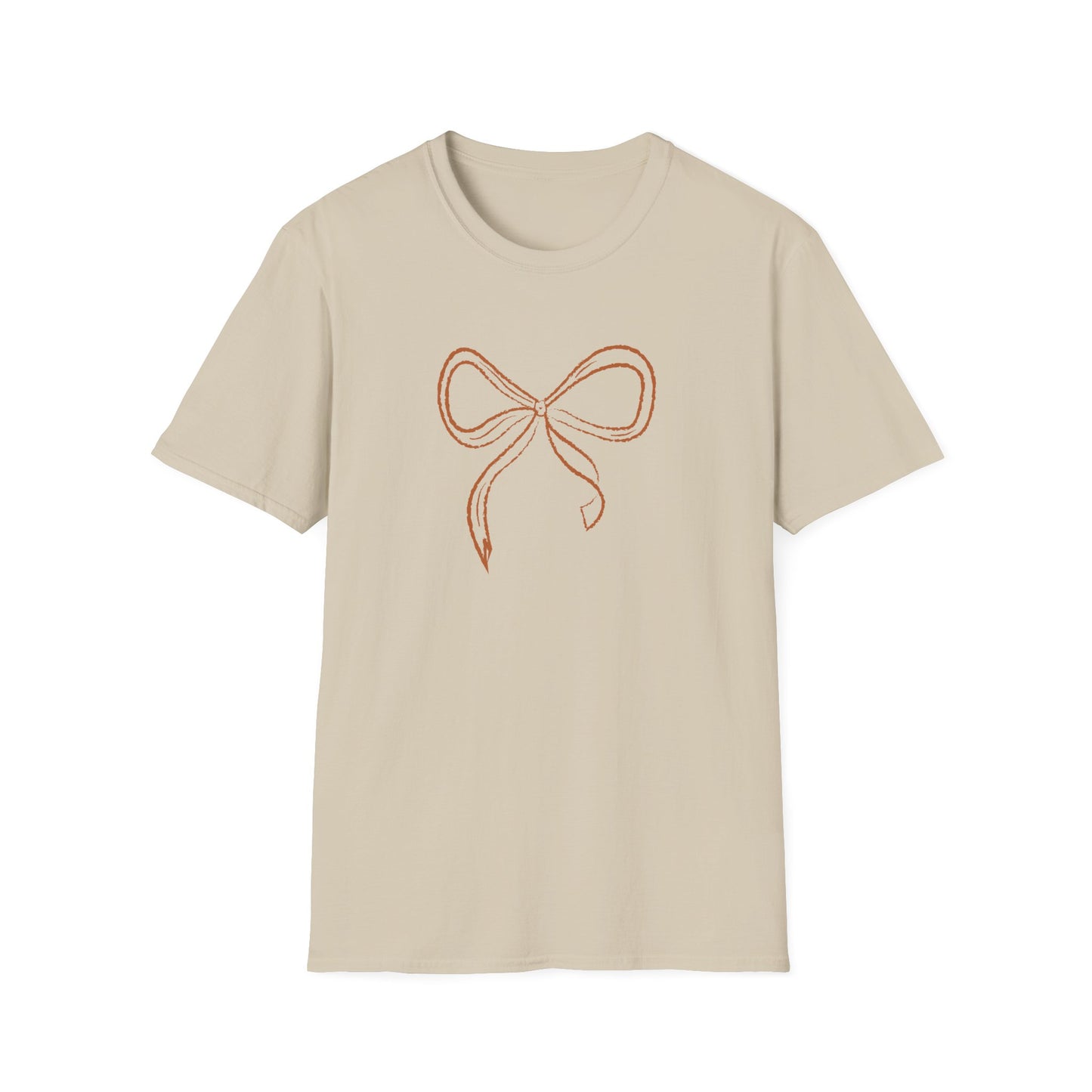 Longhorn Coquette Bow Softstyle T-Shirt