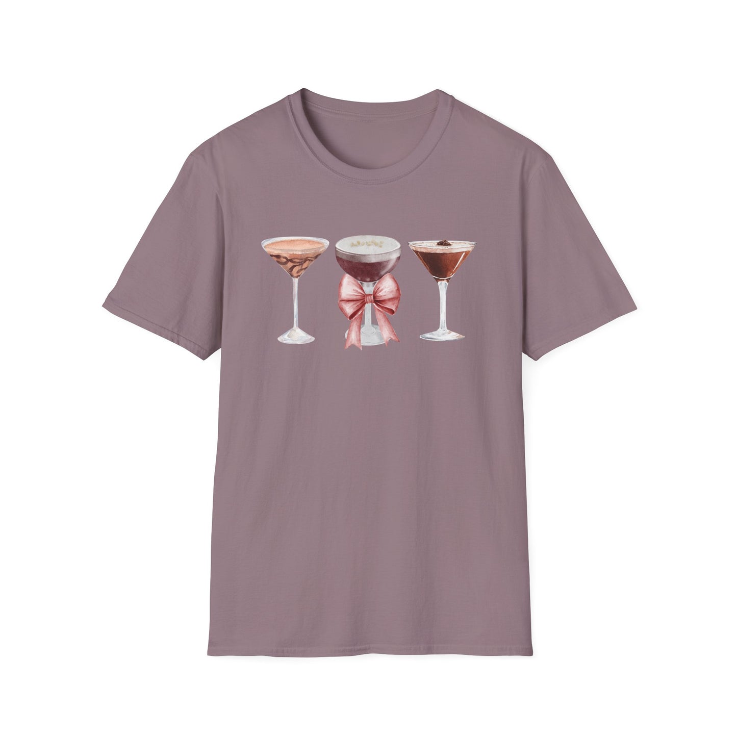 Espresso Martini Coquette Bow Softstyle T-Shirt