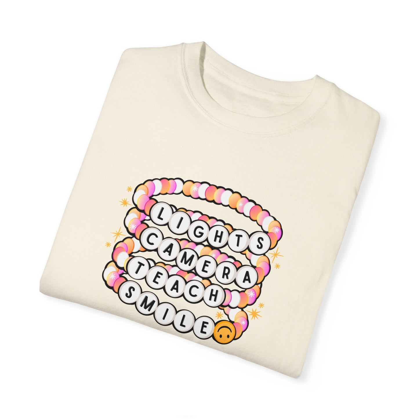 Lights Camera Teach Smile TTPD Shirt for Teachers - Latchkey