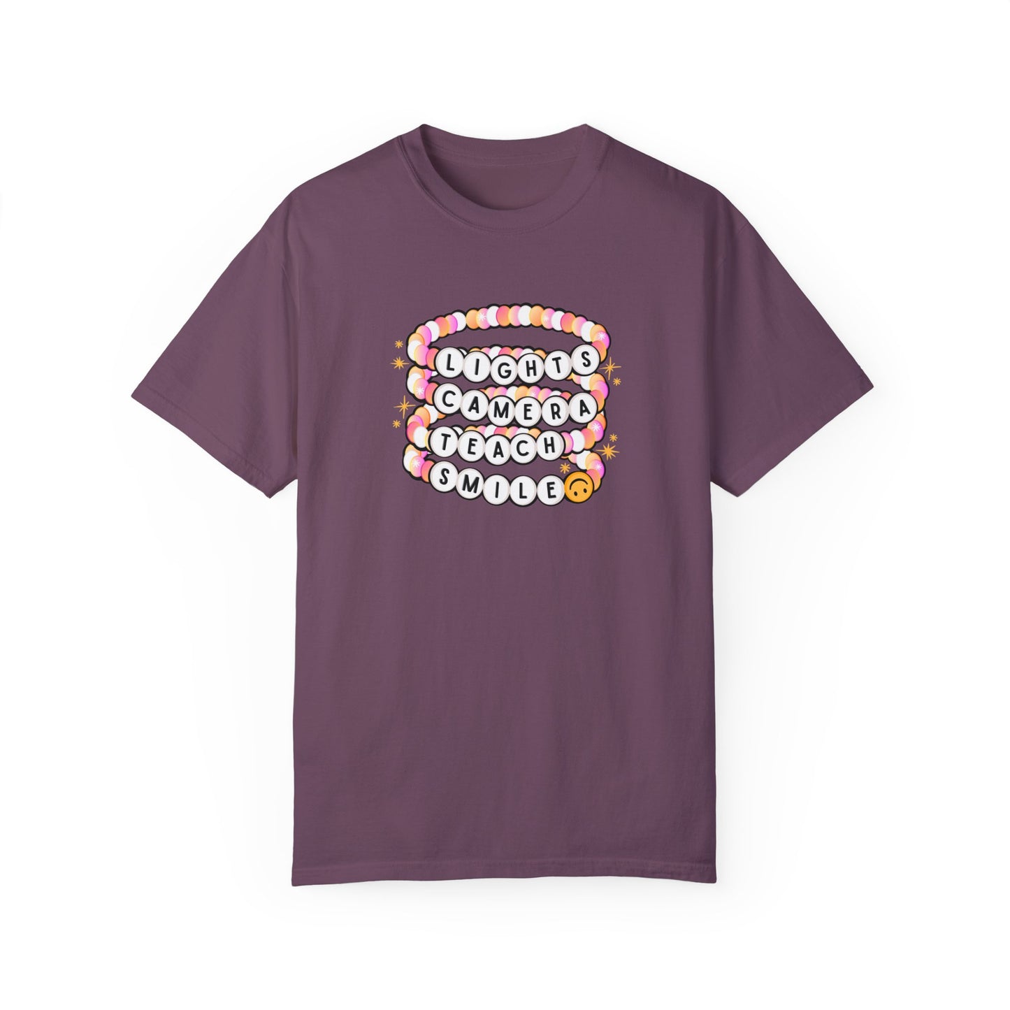 Lights Camera Teach Smile TTPD Shirt for Teachers - Latchkey