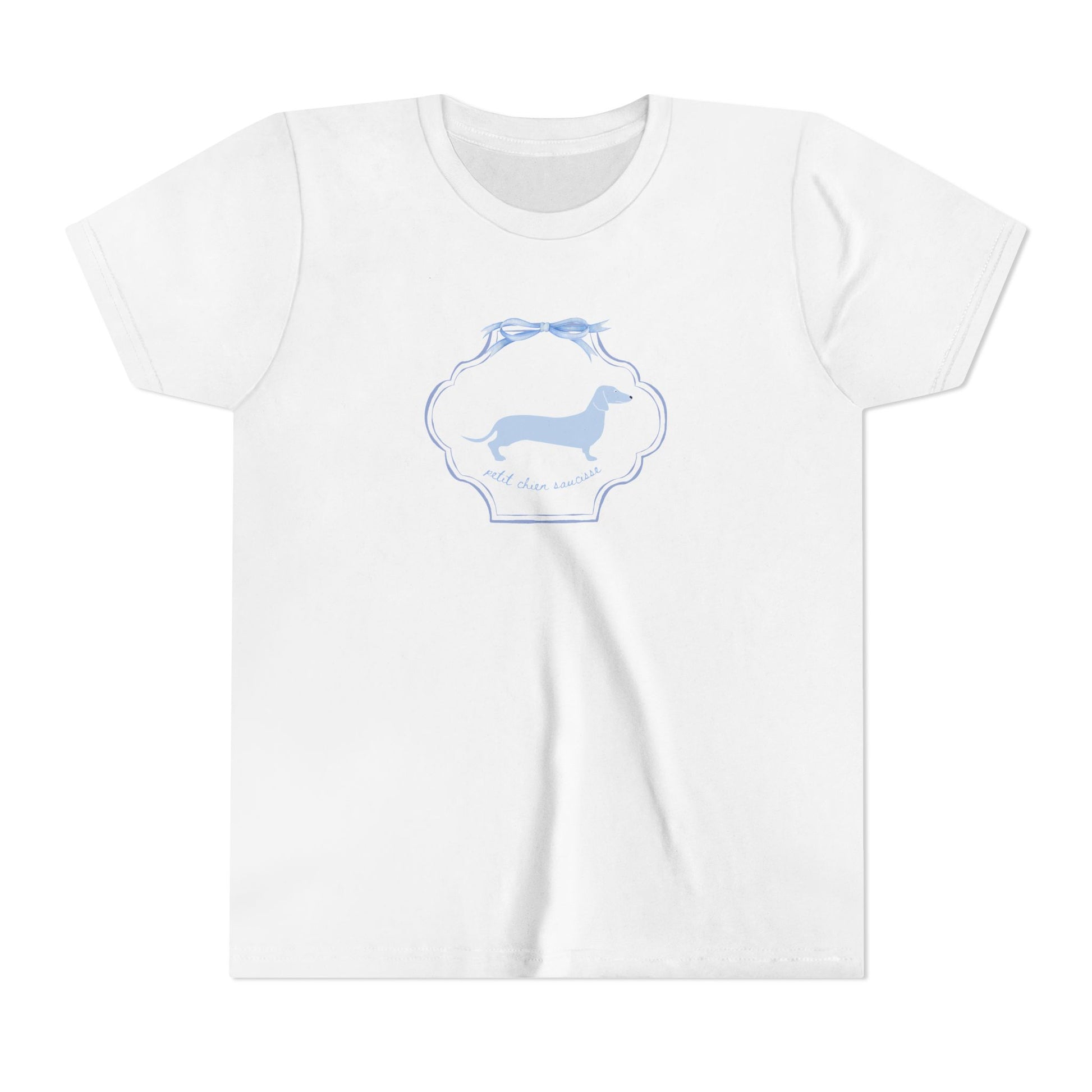 Le Petit’ Dachshund Coquette Youth Tee - Latchkey 