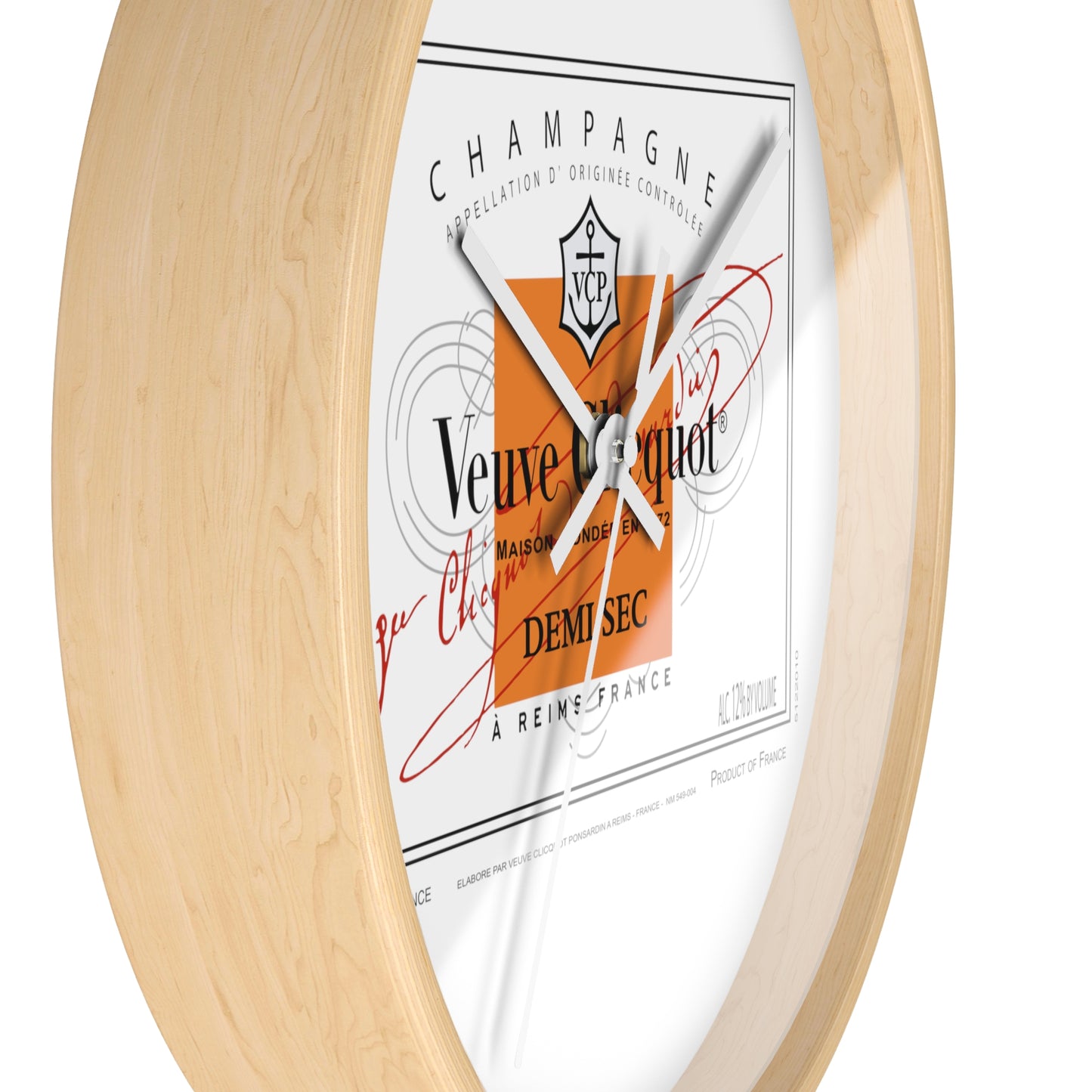 Veuve Champagne Wall clock - Latchkey