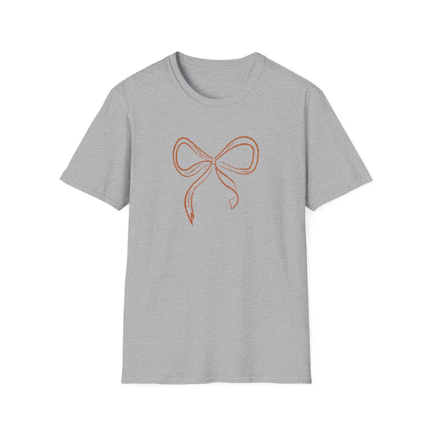 Longhorn Coquette Bow Softstyle T-Shirt