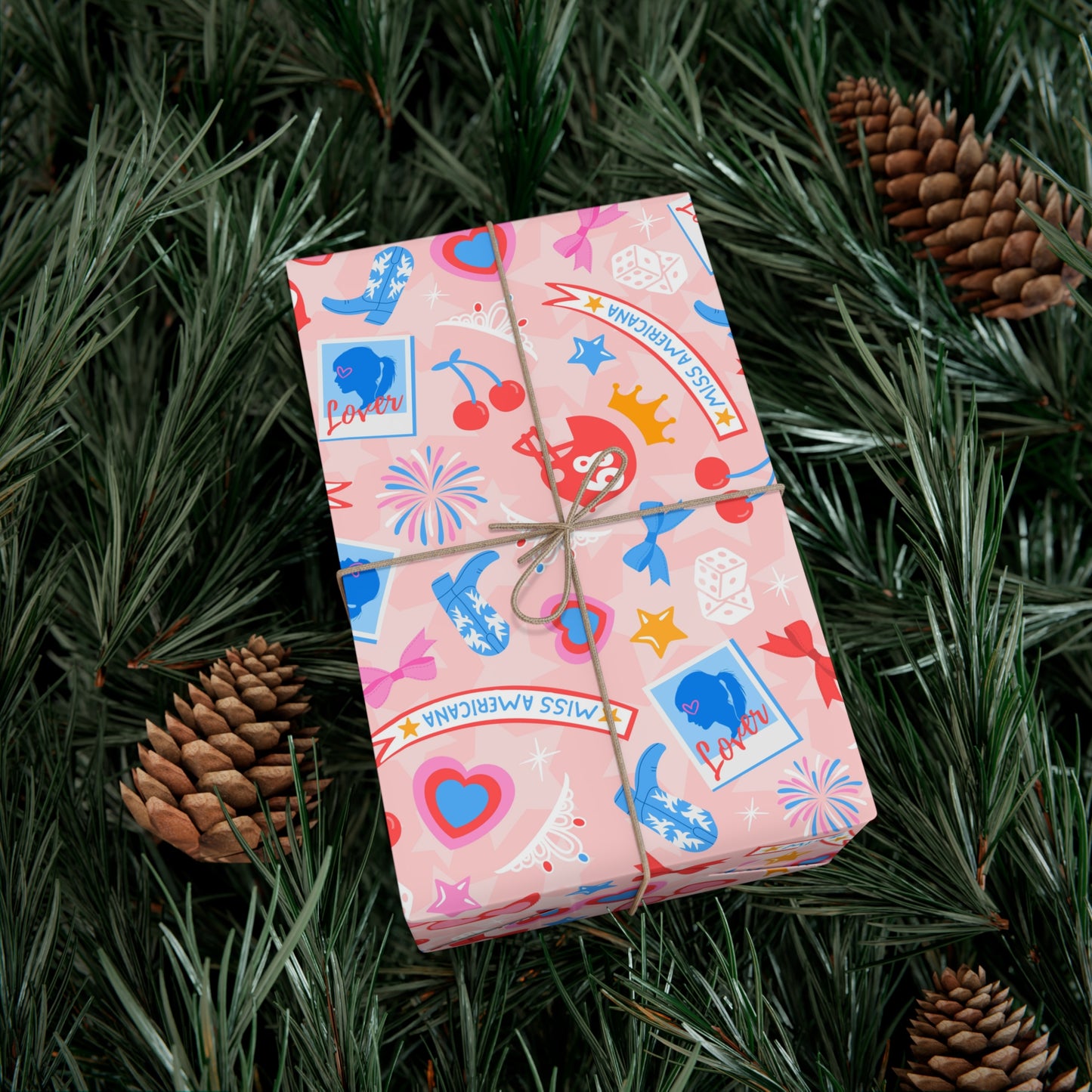 Miss Americana Gift Wrap - Wrapping Paper Perfect Gift for Swifties