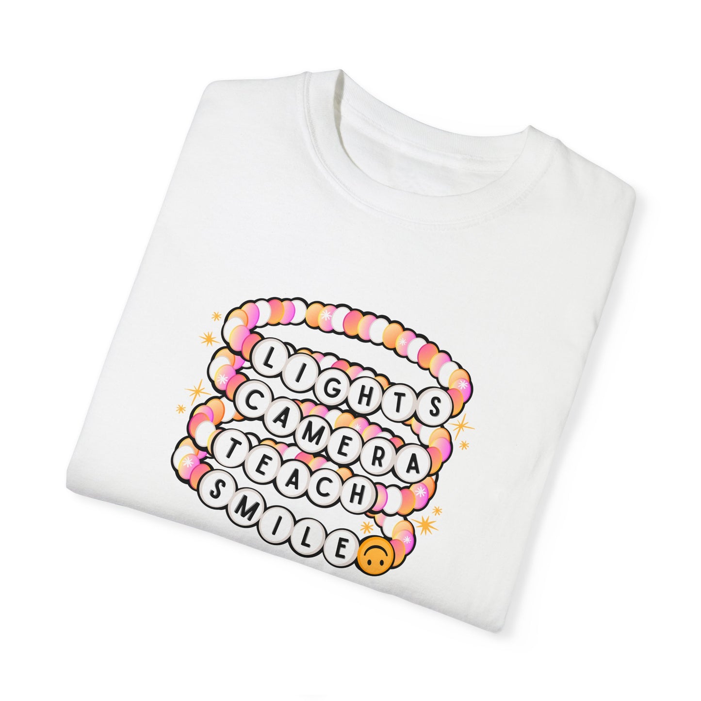 Lights Camera Teach Smile TTPD Shirt for Teachers - Latchkey