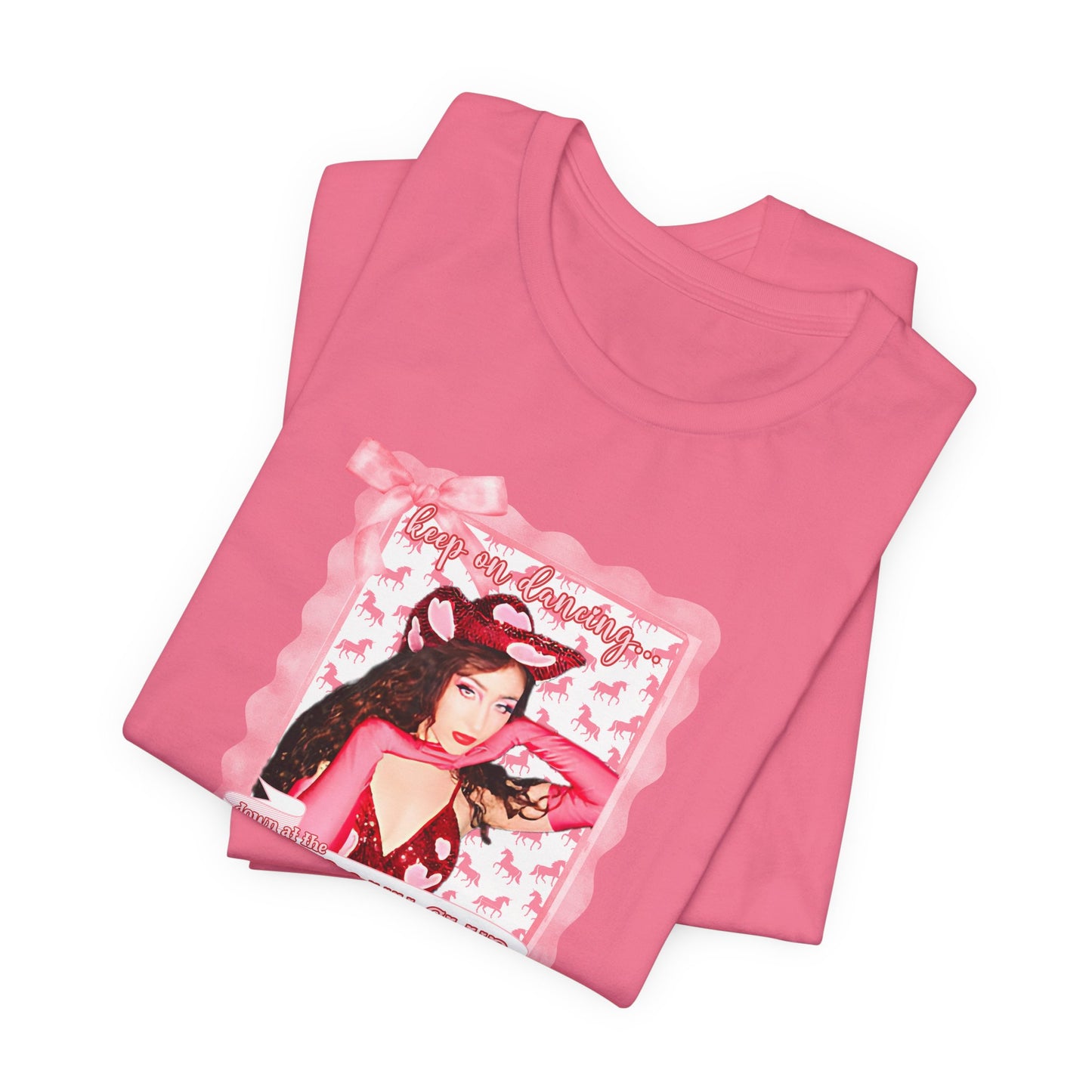 Pink Pony Club - Music Lyrics Unisex Jersey Short Sleeve Tee