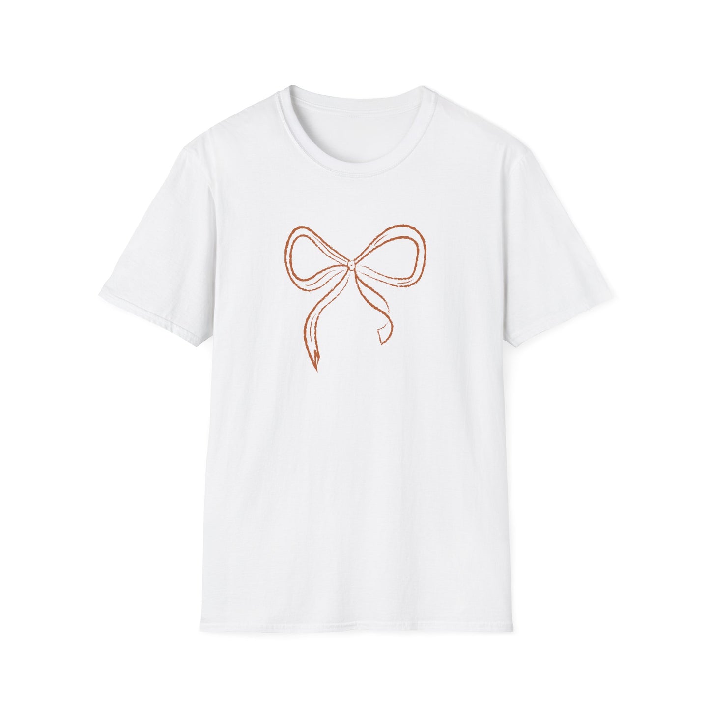 Longhorn Coquette Bow Softstyle T-Shirt