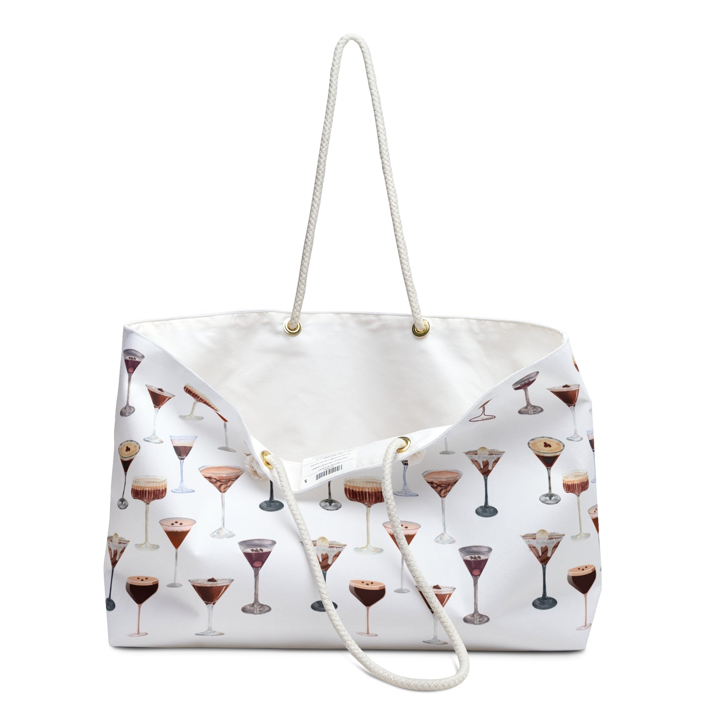 Espresso Martini Print Weekender Bag