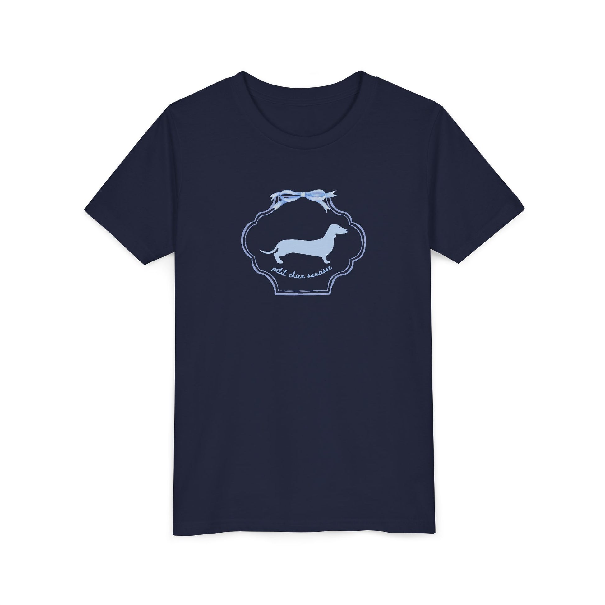 Le Petit’ Dachshund Coquette Youth Tee - Latchkey 