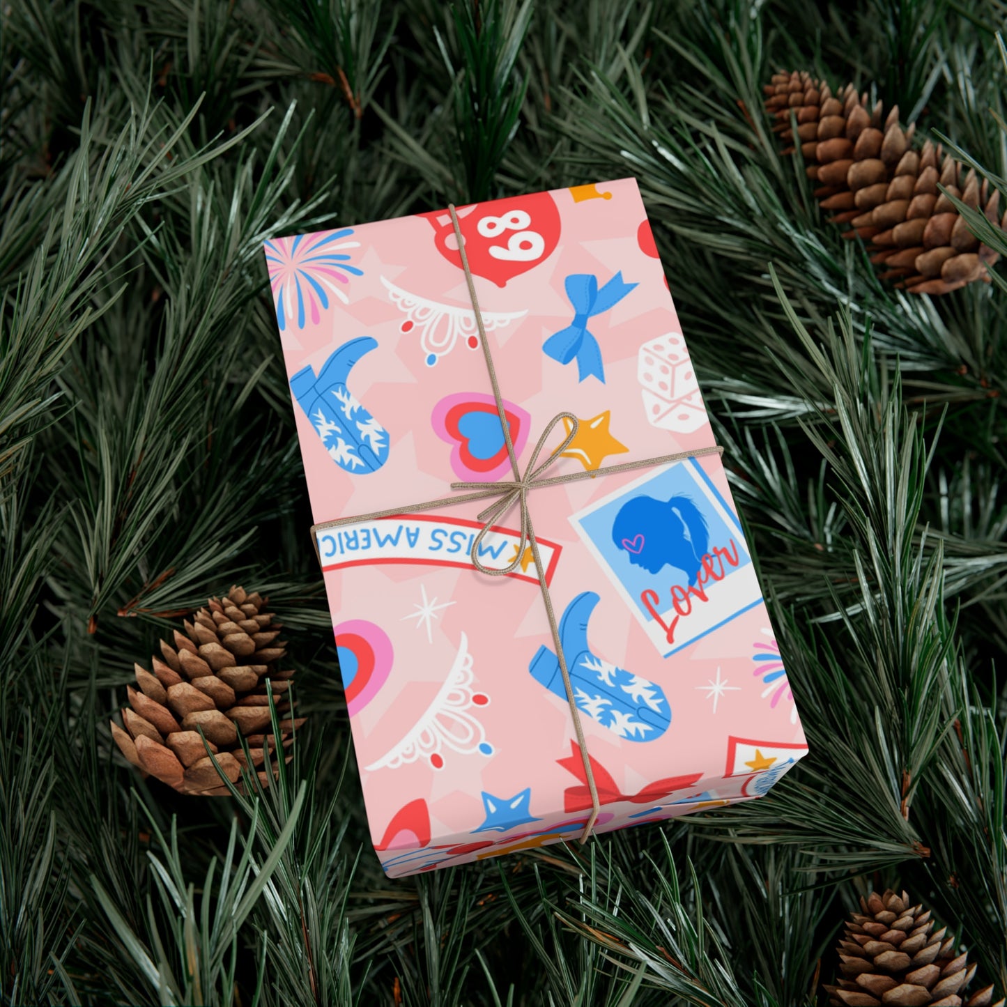 Miss Americana Gift Wrap - Wrapping Paper Perfect Gift for Swifties