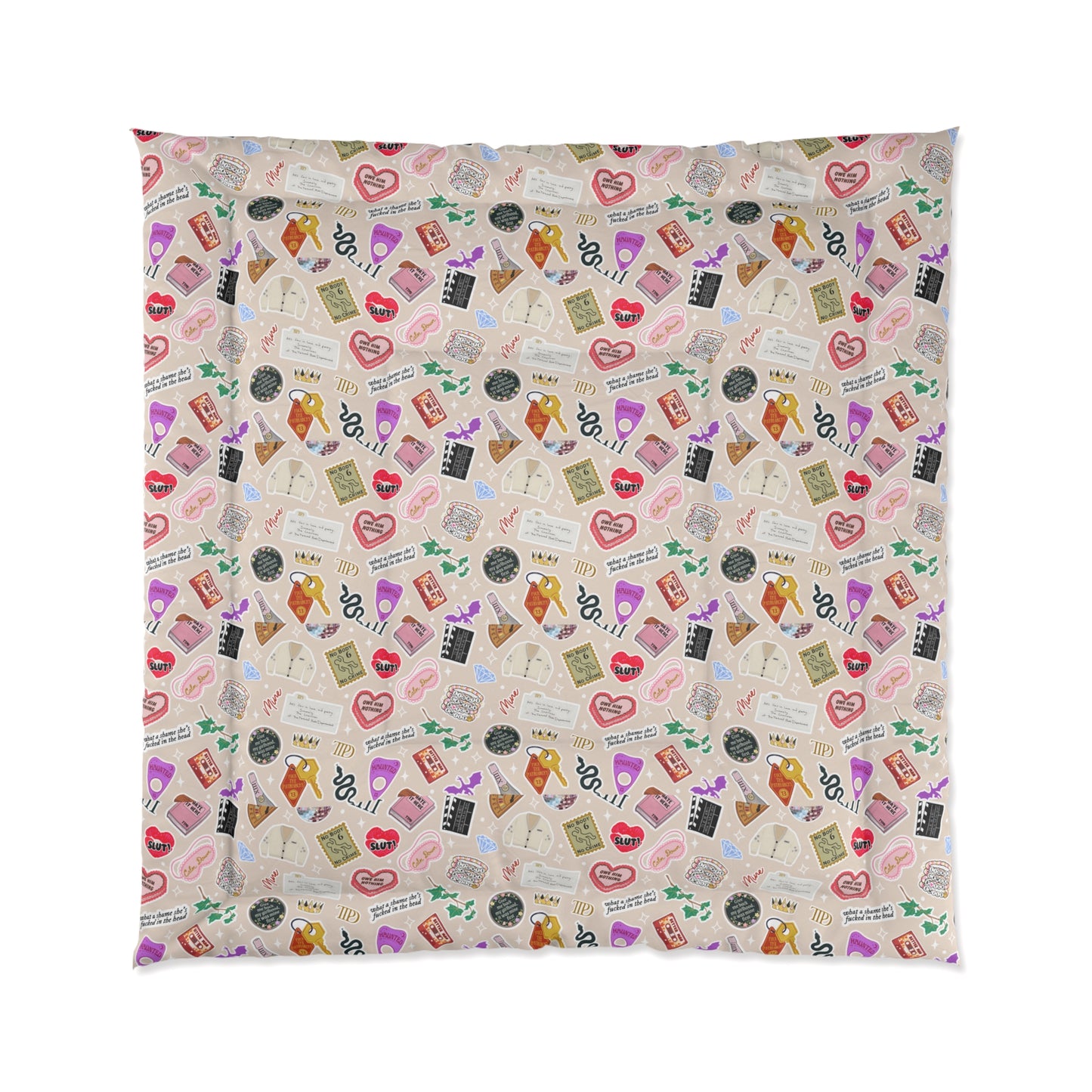 Swift Eras Design - Adult Comforter - Latchkey 