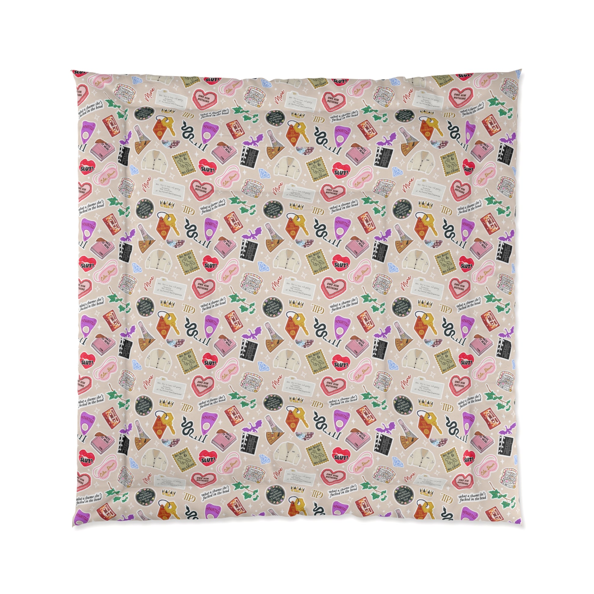 Swift Eras Design - Adult Comforter - Latchkey 
