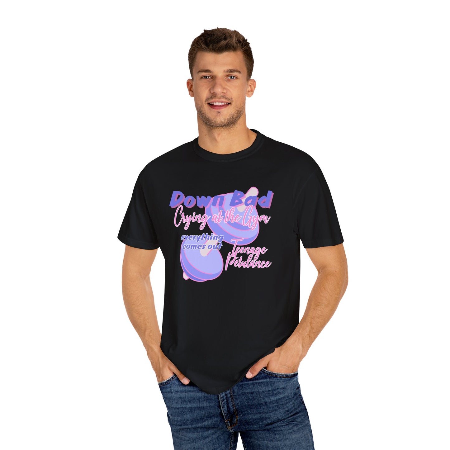 Down Bad Teenage Petulance Garment-Dyed T-shirt