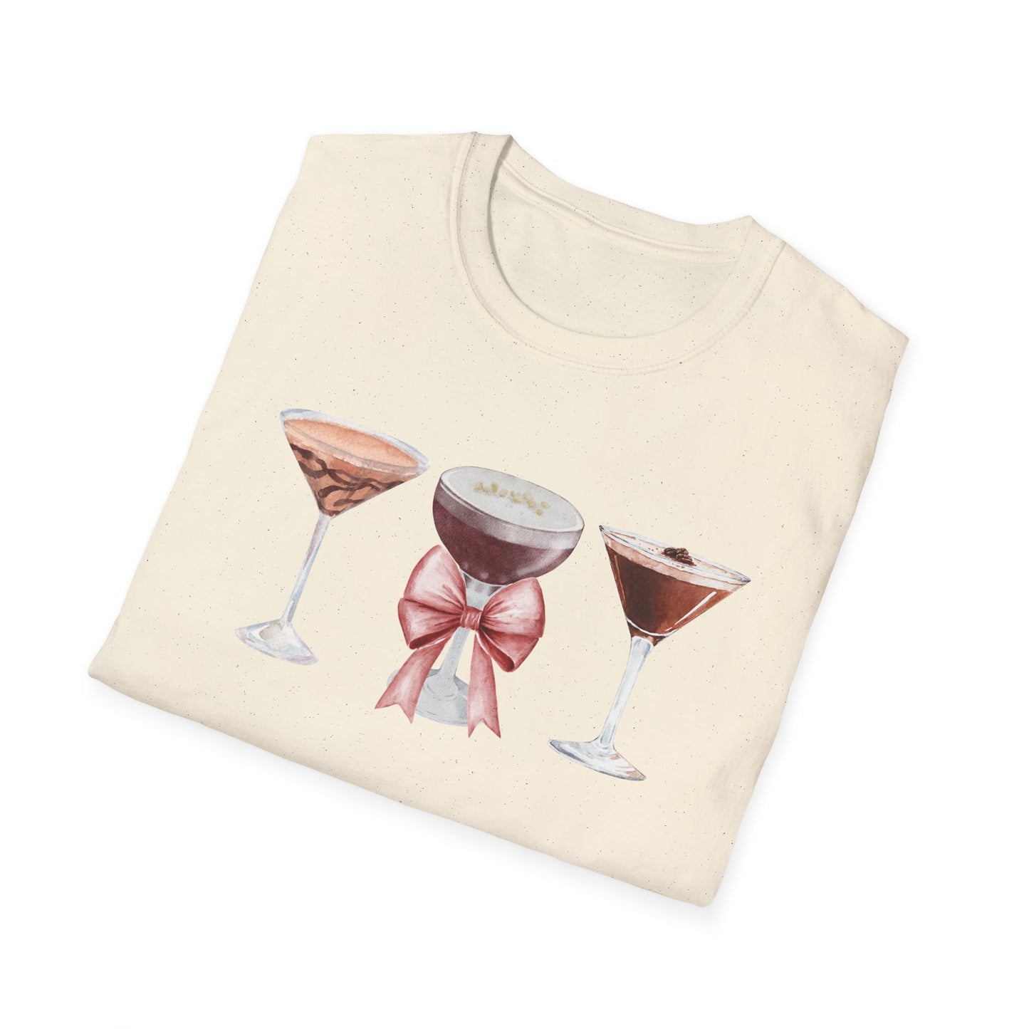 Espresso Martini Coquette Bow Softstyle T-Shirt