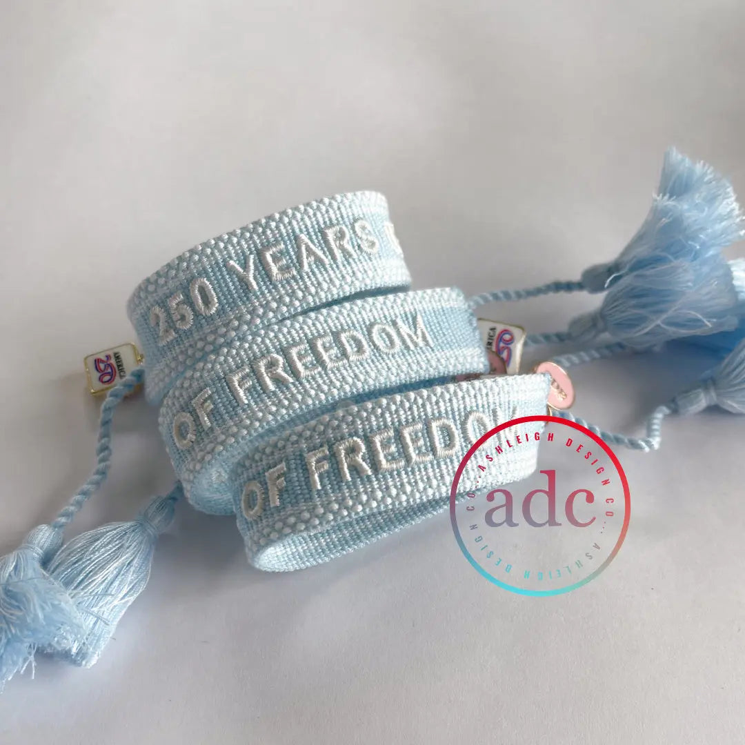 250 YEARS OF FREEDOM Bracelet *ADC Exclusive* America250🇺🇸 AshleighDesignCo