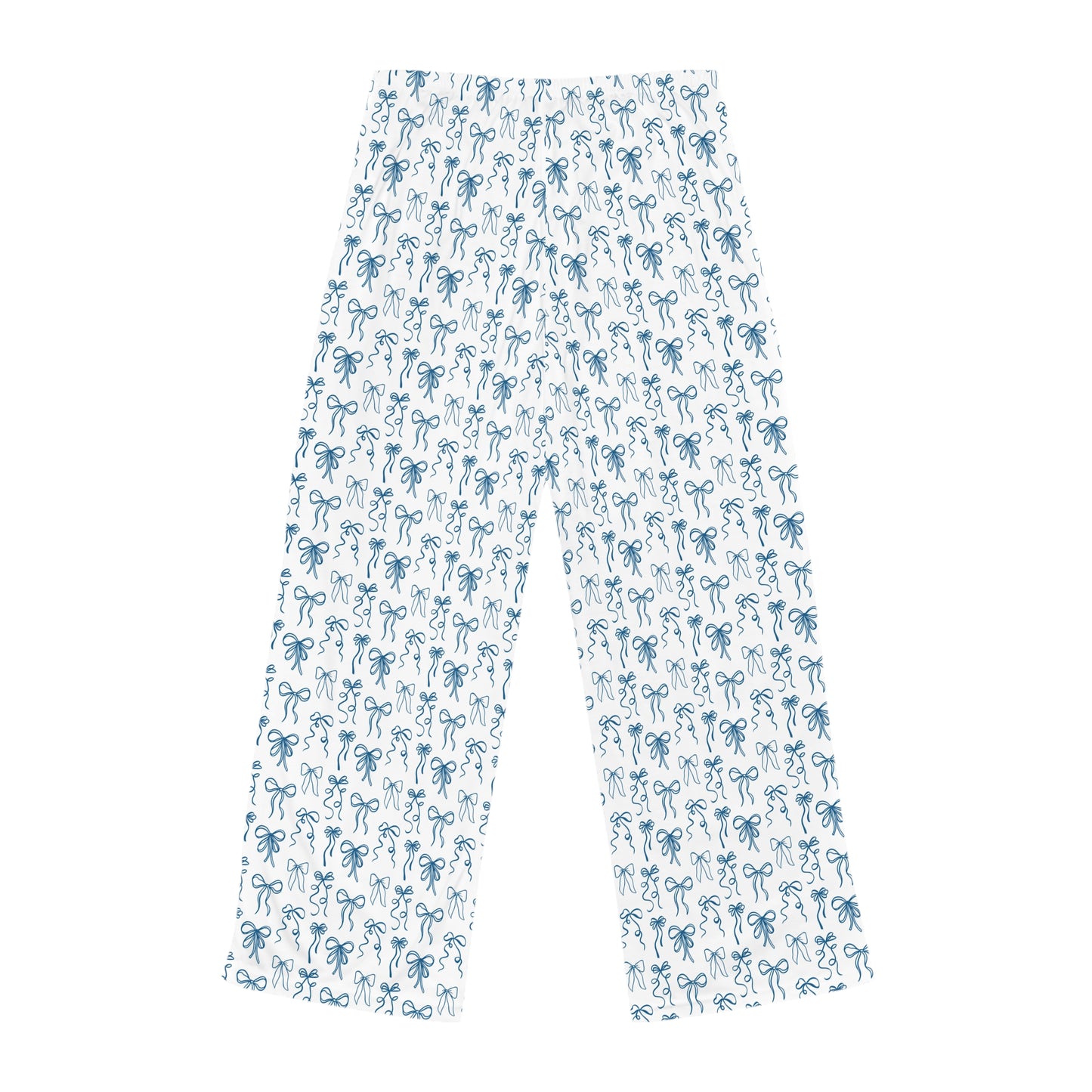 Something Blue Coquette Bow Patterned Women's Pajama Pants