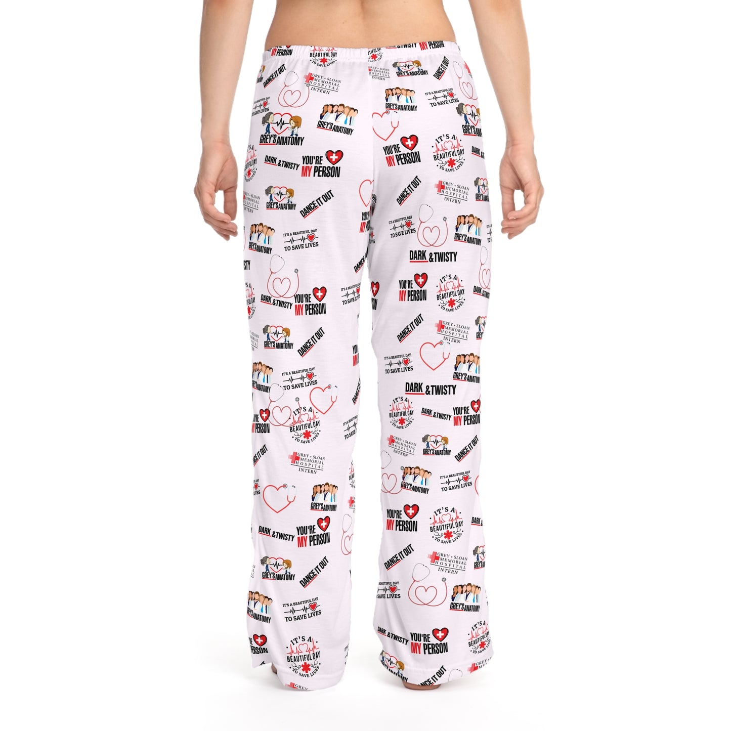 Grey's Anatomy Pink Pajama Pants