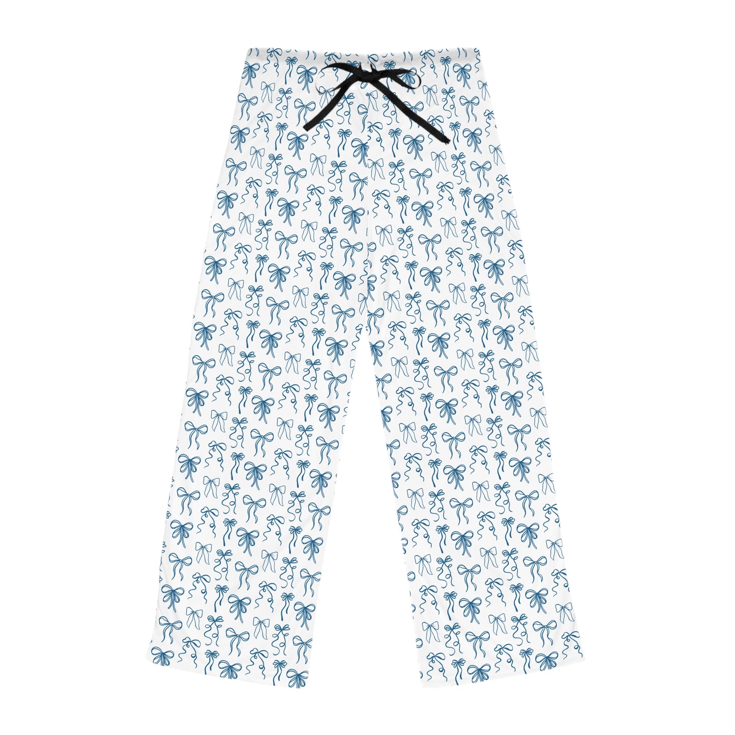 Something Blue Coquette Bow Patterned Women's Pajama Pants