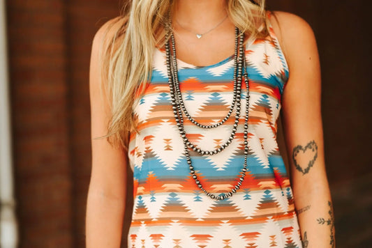 3-pc Silver Beaded Layer Necklace Wild Junkie