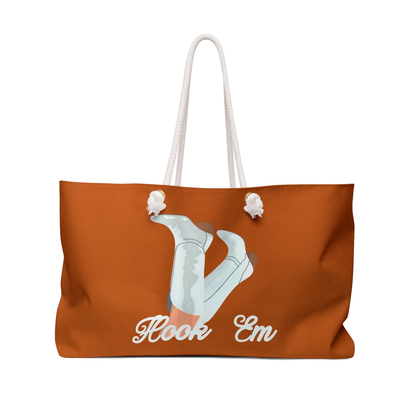 Longhorn Cowgirl Football Weekender Bag