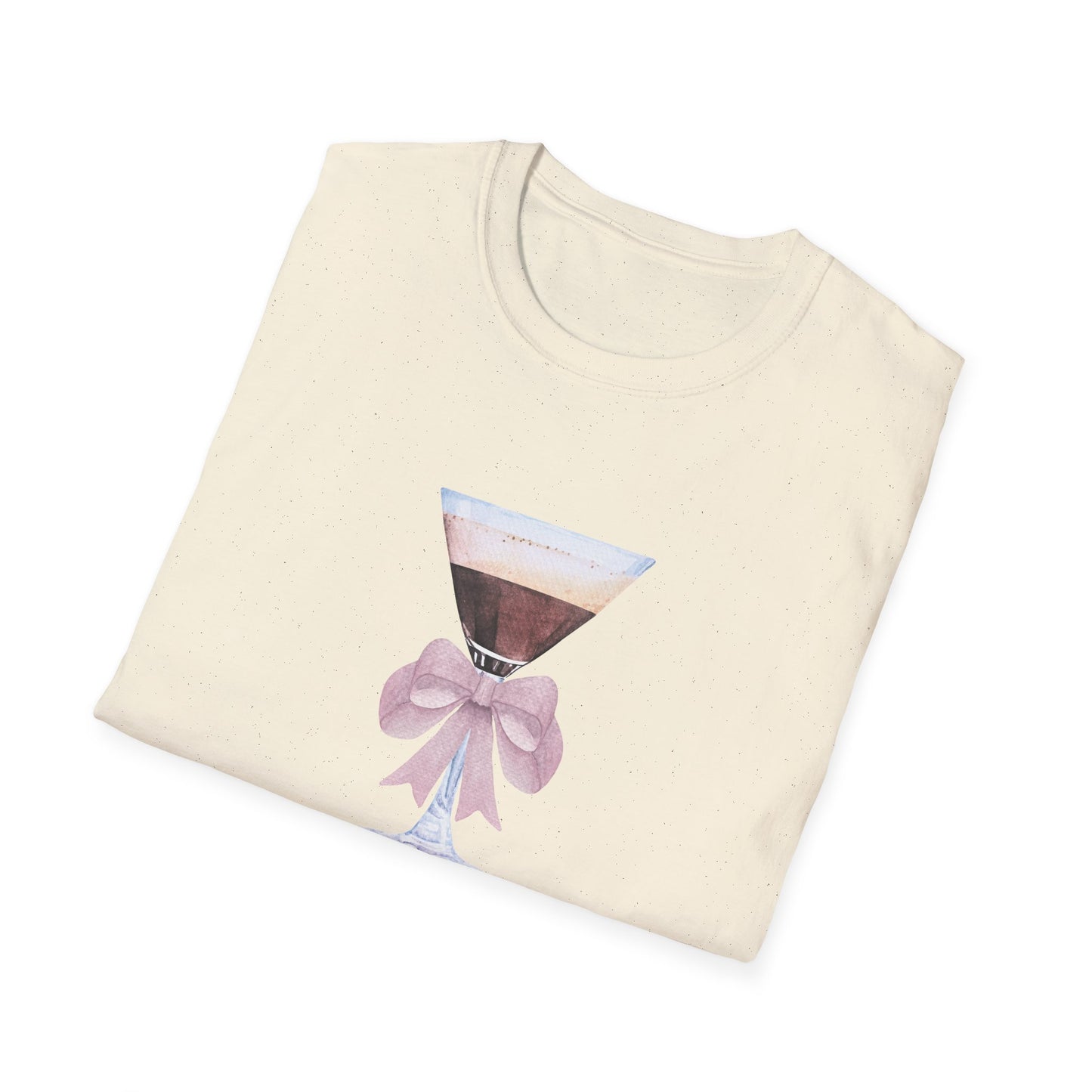 Espresso Martini Coquette Bow Softstyle T-Shirt