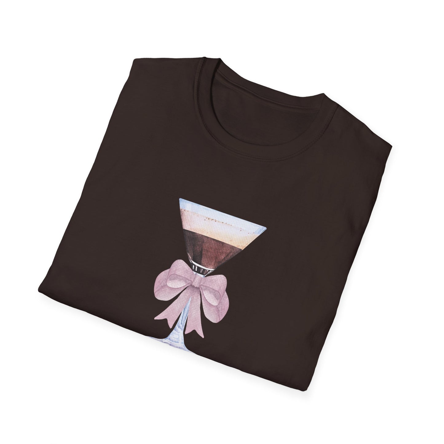 Espresso Martini Coquette Bow Softstyle T-Shirt