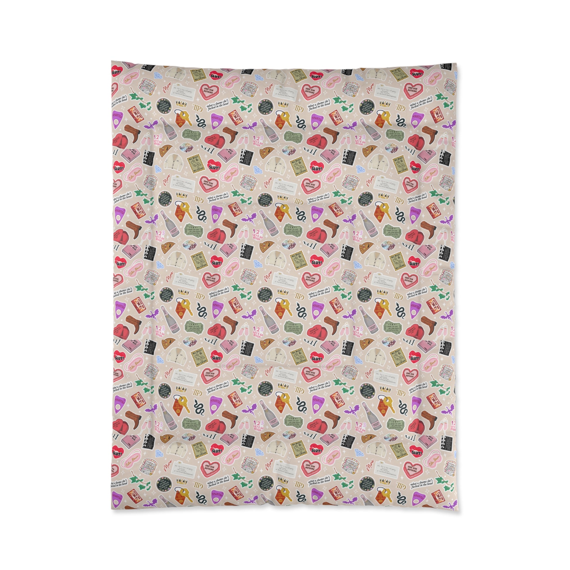 Swift Eras Design - Adult Comforter - Latchkey 