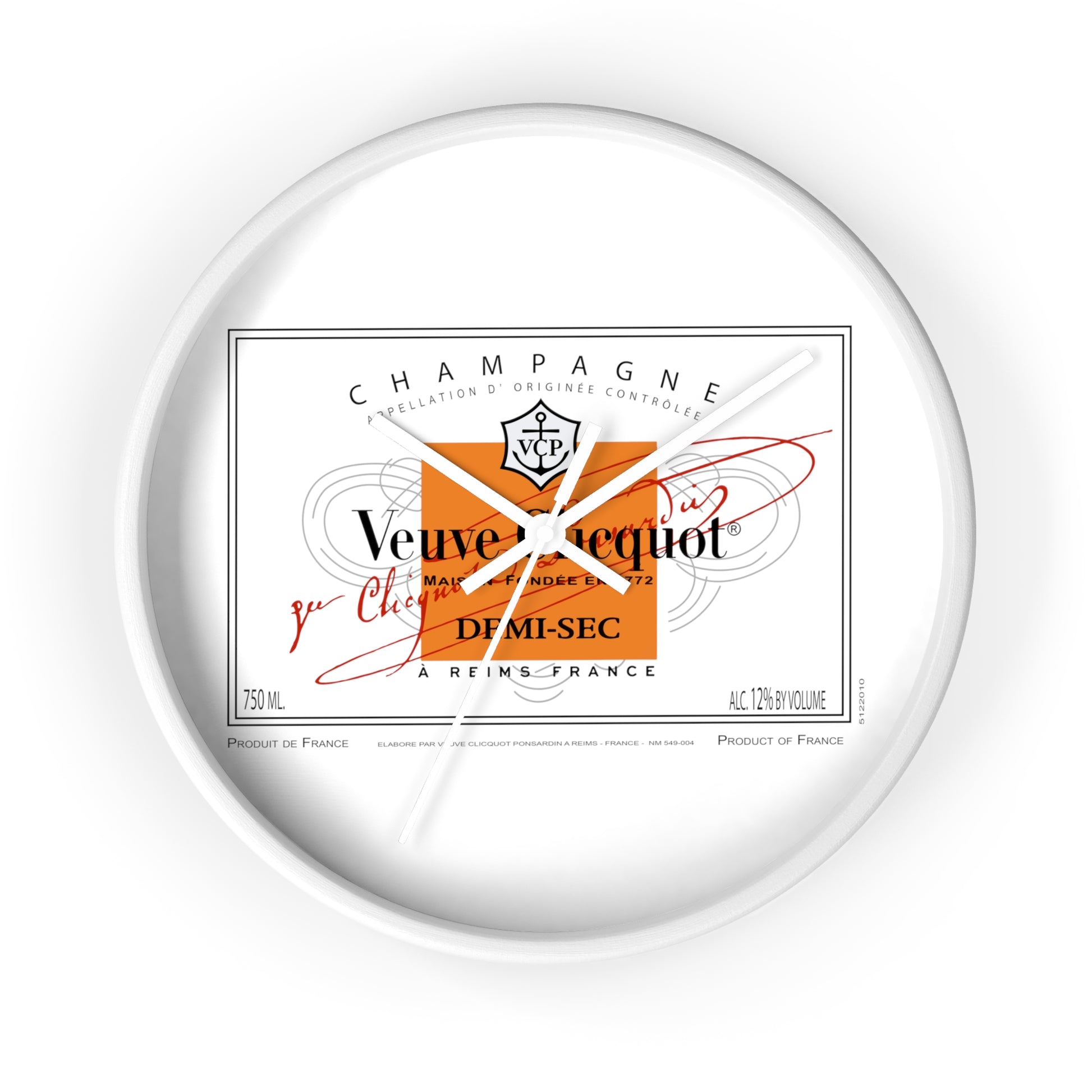 Veuve Champagne Wall clock - Latchkey