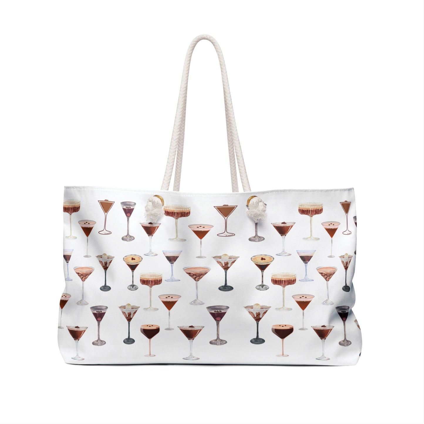 Espresso Martini Print Weekender Bag