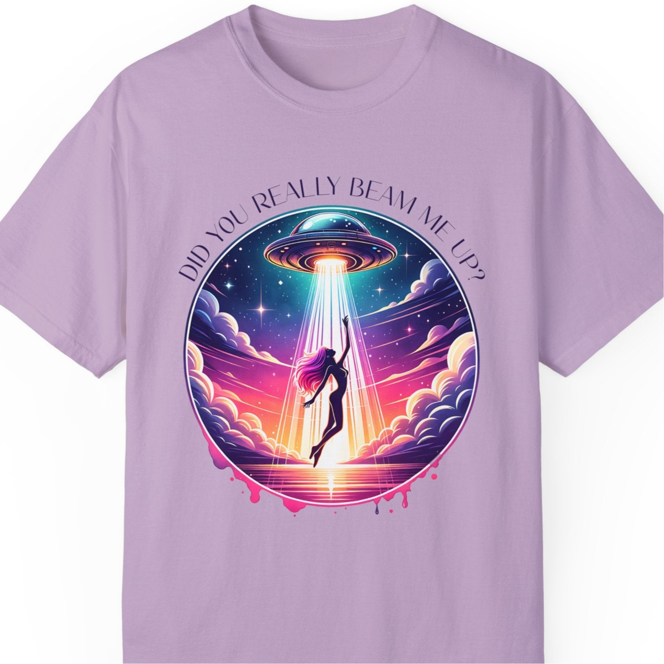 Down Bad Beam Me Up Spaceship TTPD T-shirt - Latchkey