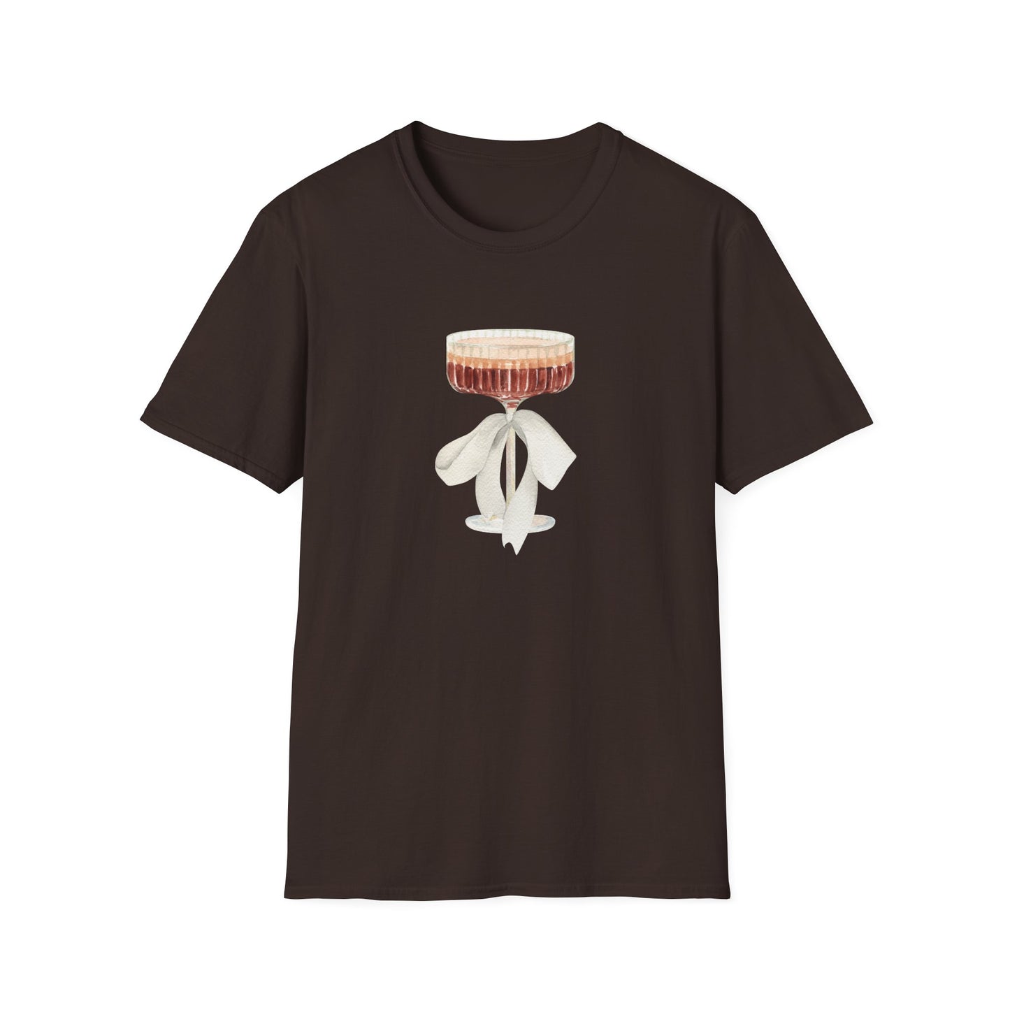 Espresso Martini Coquette Bow Softstyle T-Shirt