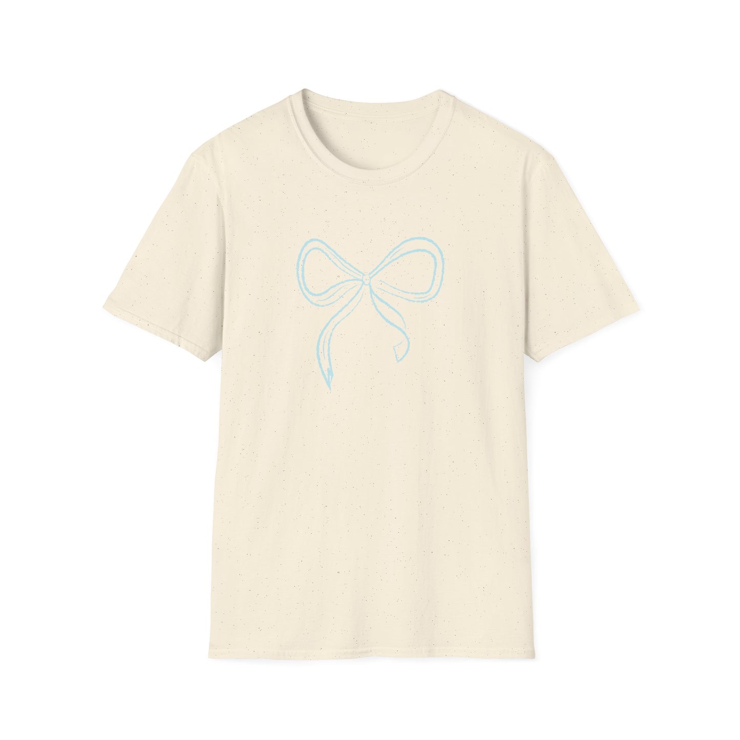 Something Blue Coquette Bow Softstyle T-Shirt