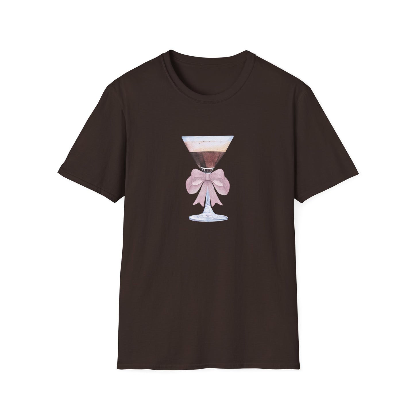 Espresso Martini Coquette Bow Softstyle T-Shirt