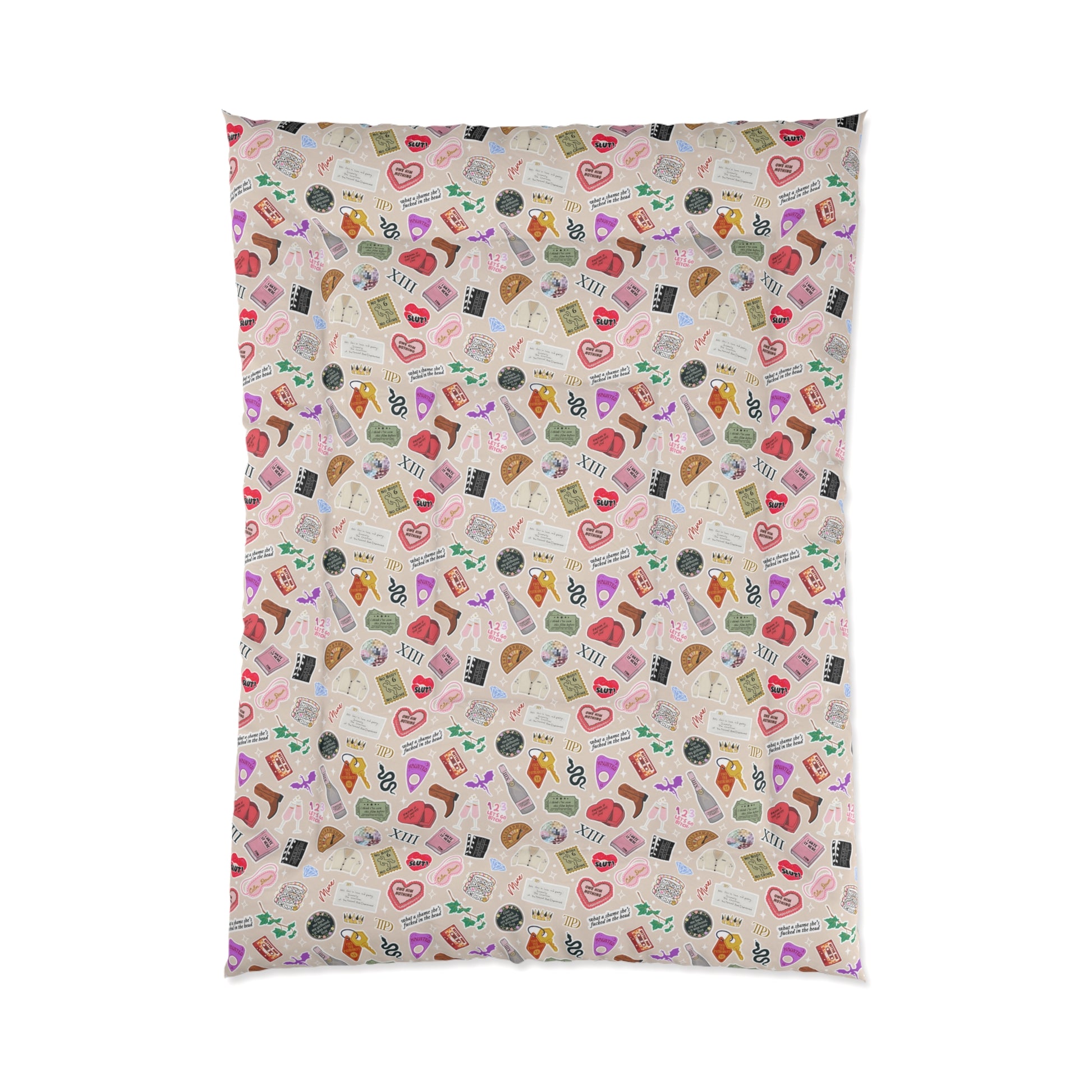 Swift Eras Design - Adult Comforter - Latchkey 