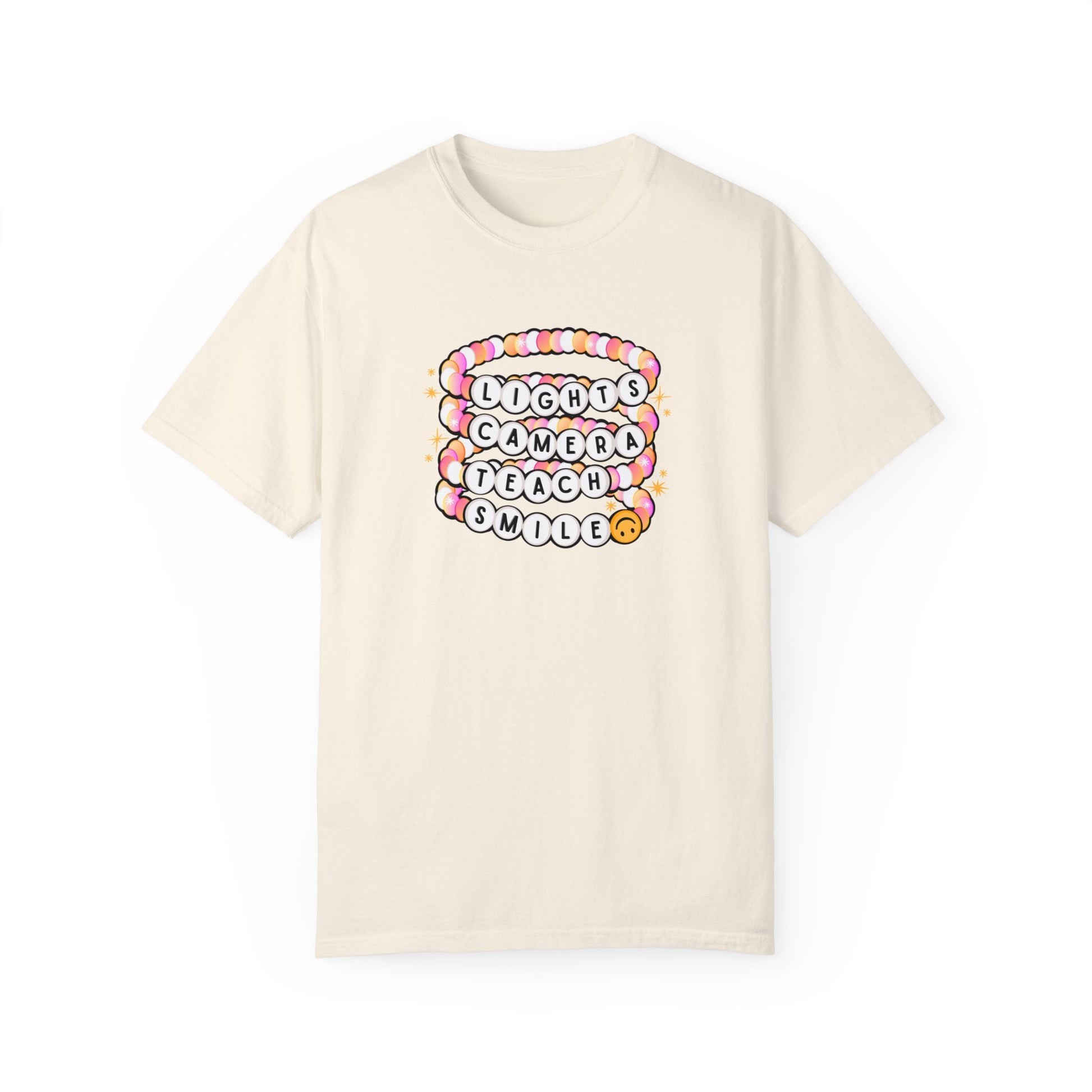 Lights Camera Teach Smile TTPD Shirt for Teachers - Latchkey