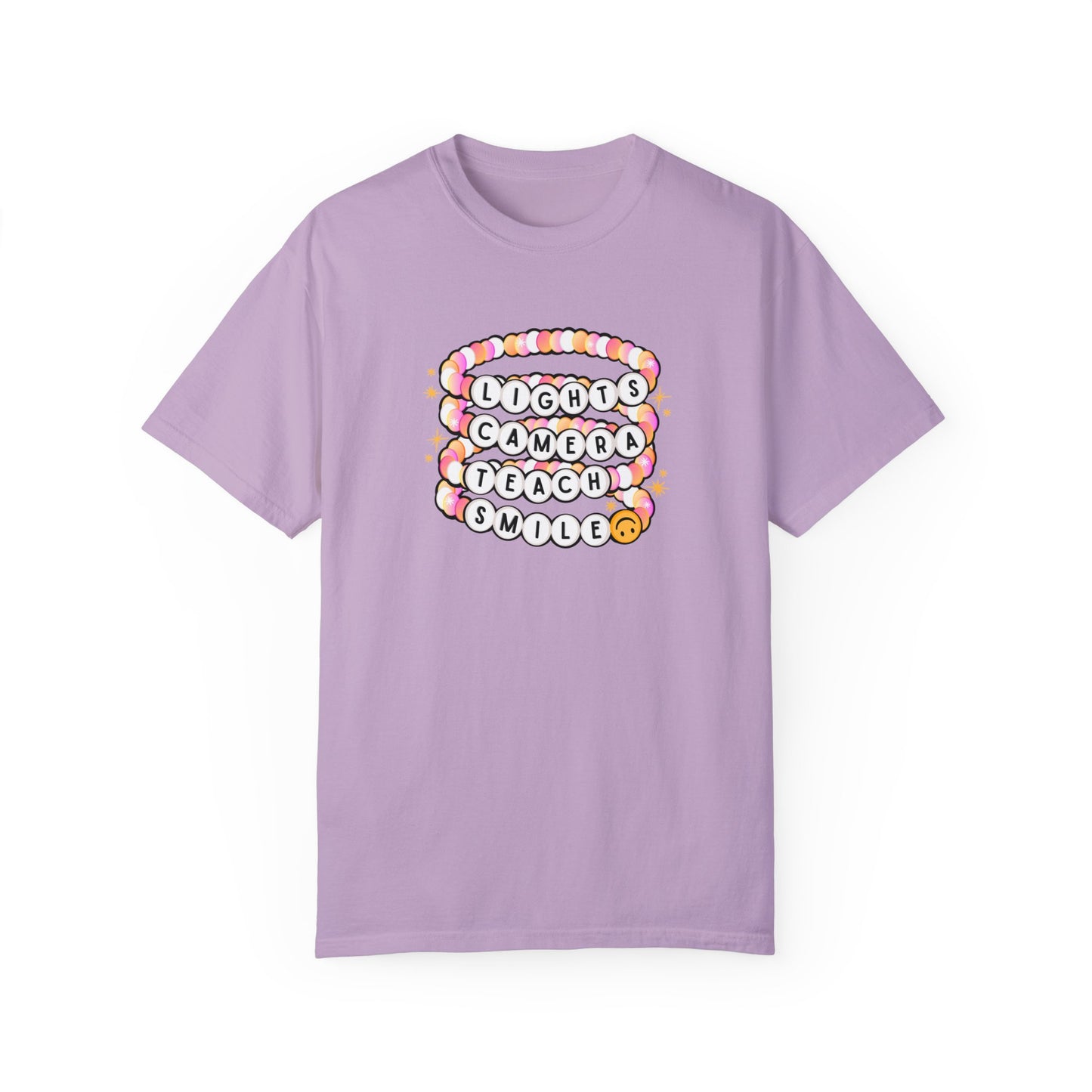 Lights Camera Teach Smile TTPD Shirt for Teachers - Latchkey