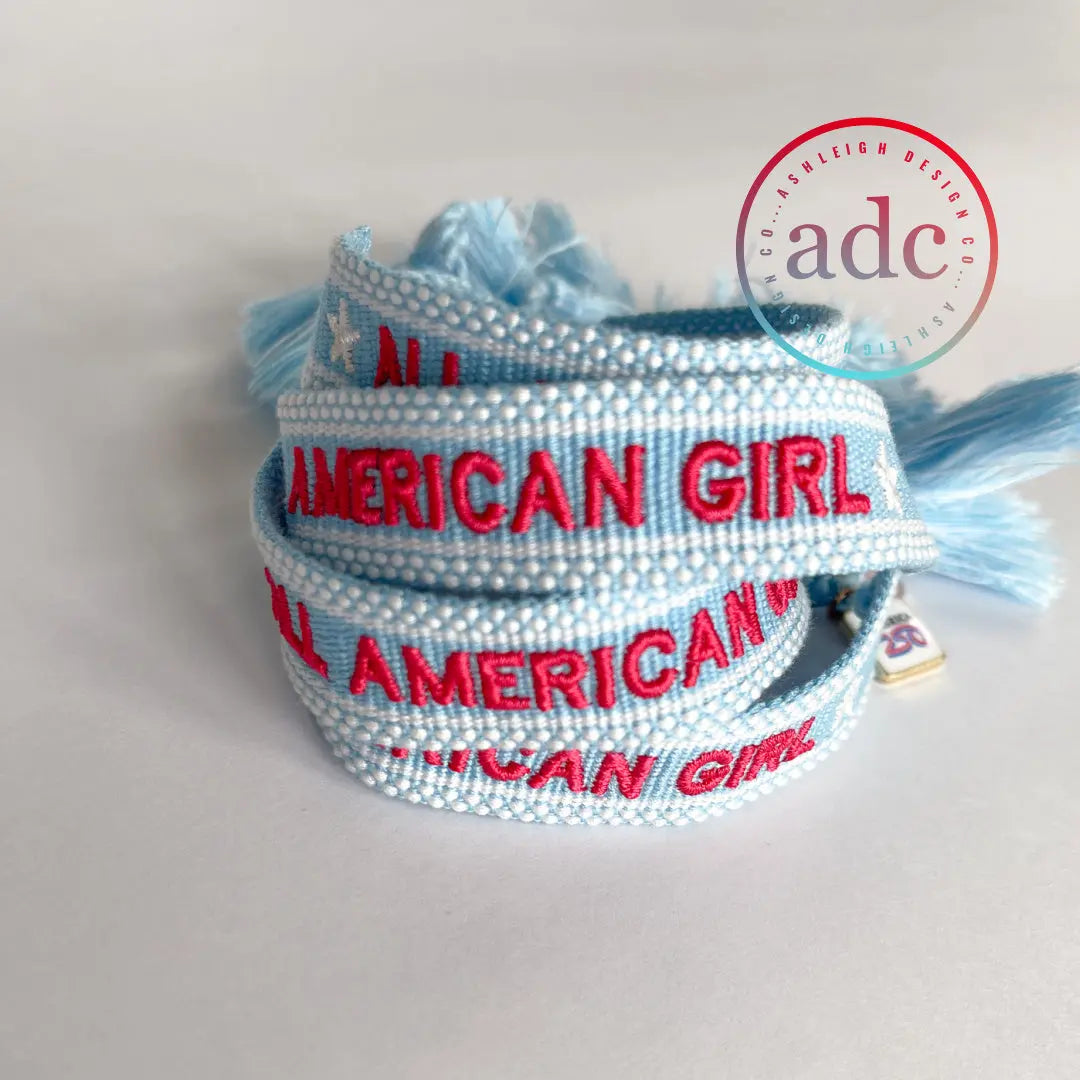 AMERICAN GIRL Bracelet *ADC Exclusive* America250🇺🇸 AshleighDesignCo