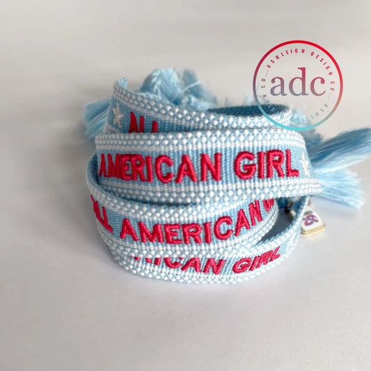 AMERICAN GIRL Bracelet *ADC Exclusive* America250🇺🇸 AshleighDesignCo
