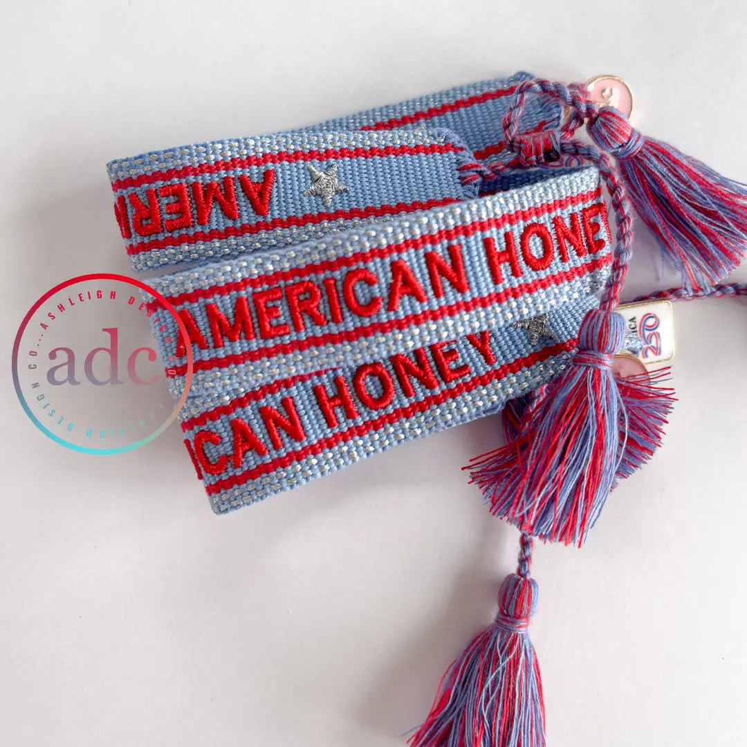 AMERICAN HONEY Bracelet *ADC Exclusive* America250🇺🇸 AshleighDesignCo