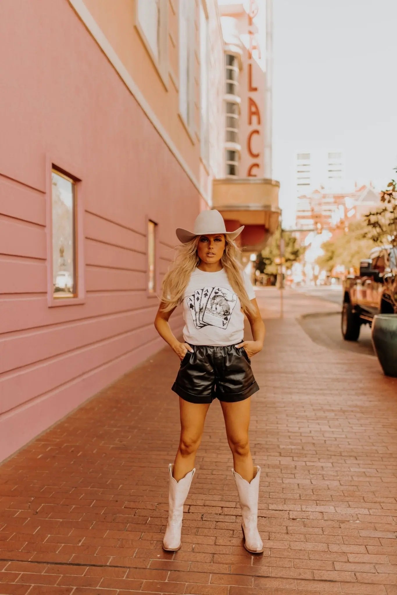 Ace of Cowboys Graphic Tee Wild Junkie