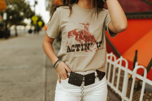 Actin' Up Again Graphic Tee Wild Junkie