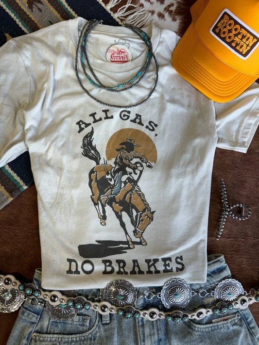 All Gas No Brakes Graphic Tee Wild Junkie