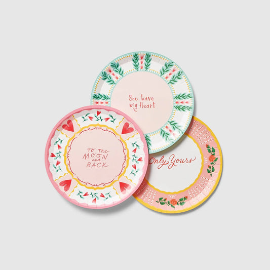 All You Need is Love Large Plates (10 per pack) Coterie