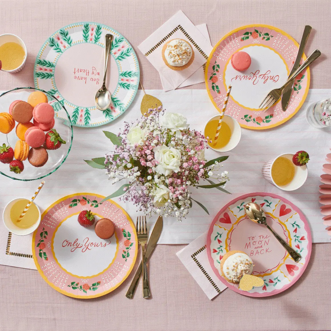 All You Need is Love Large Plates (10 per pack) Coterie