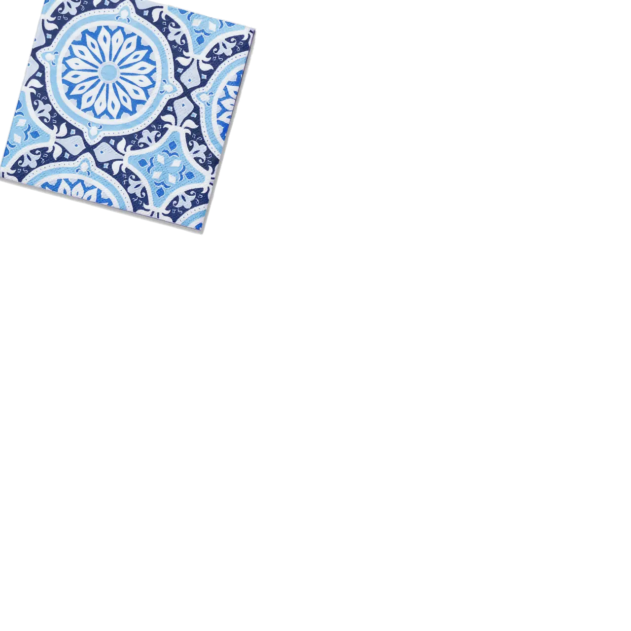 Amalfi Blues Cocktail Napkins (25 per pack) Coterie